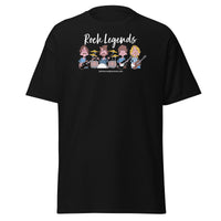 Rock Legends: Unisex Classic T-Shirts (Double Sided)