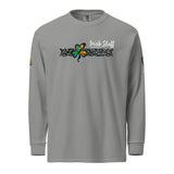 Irish Stuff: Celtic Shamrock - Garment-dyed heavyweight long-sleeve shirt (Free Shipping).