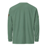 Irish Stuff: Celtic Shamrock - Garment-dyed heavyweight long-sleeve shirt (Free Shipping).