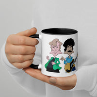 80's: Mug with Color Inside (Free Shipping).