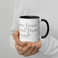 Irish Stuff: "We learn from failure not success!" Mug (Free Shipping).