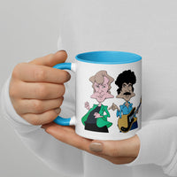 80's: Mug with Color Inside (Free Shipping).