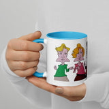 80's: Mug with Color Inside (Free Shipping).