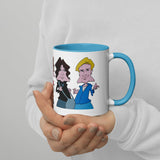 80's: Mug with Color Inside (Free Shipping).