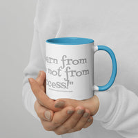 Irish Stuff: "We learn from failure not success!" Mug (Free Shipping).