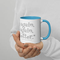 Irish Stuff: "Try again. Fail again. Fail better." Mug (Free Shipping).