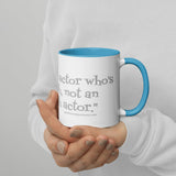 Irish stuff: "I'm an actor who's Irish, not an Irish actor." Mug (Free Shipping).