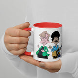 80's: Mug with Color Inside (Free Shipping).