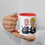 80's: Mug with Color Inside (Free Shipping).