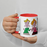 80's: Mug with Color Inside (Free Shipping).