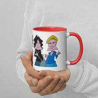 80's: Mug with Color Inside (Free Shipping).