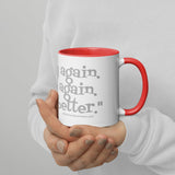 Irish Stuff: "Try again. Fail again. Fail better." Mug (Free Shipping).