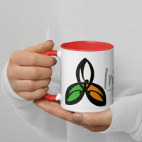 Irish Stuff (Celtic Knot 3): Mug with 'Four Different Colors' Inside