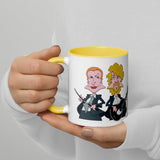 80's: Mug with Color Inside (Free Shipping).