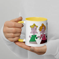 80's: Mug with Color Inside (Free Shipping).