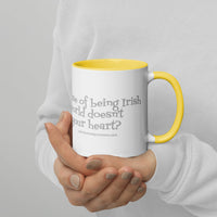 Irish Stuff: Mug with 'Four Different Colors' Inside