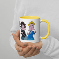 80's: Mug with Color Inside (Free Shipping).