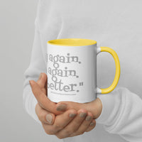 Irish Stuff: "Try again. Fail again. Fail better." Mug (Free Shipping).